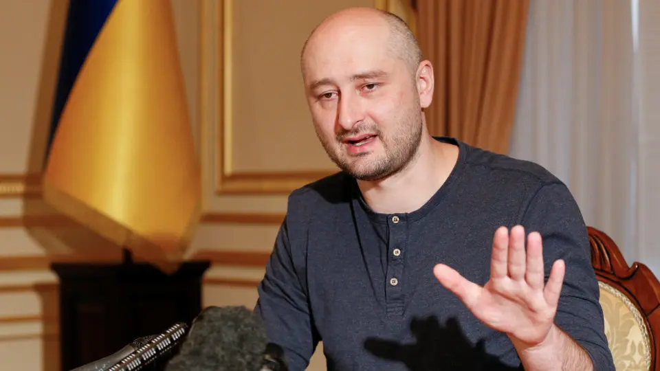 El reportero ruso Arkady Bábchenko. VALENTYN OGIRENKO (Efe)