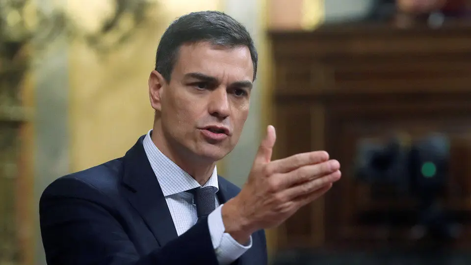Pedro Sánchez, en el Congreso. JJ GUILLÉN