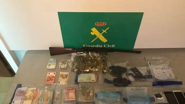 Material incautado. EP