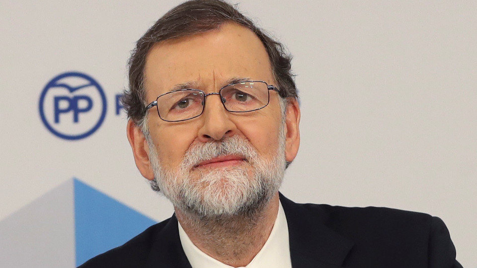 Mariano Rajoy, en su despedida. BALLESTEROS