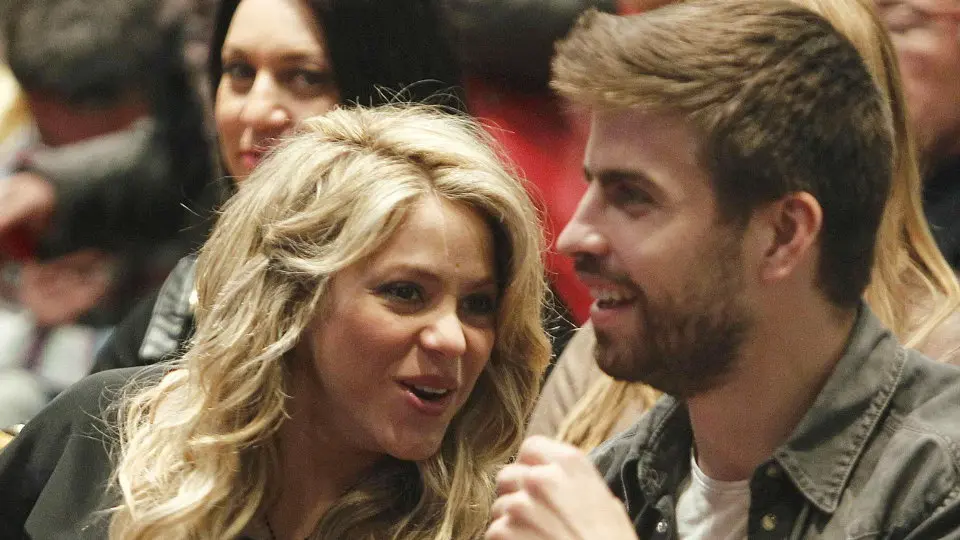 Shakira y Piqué.AEP