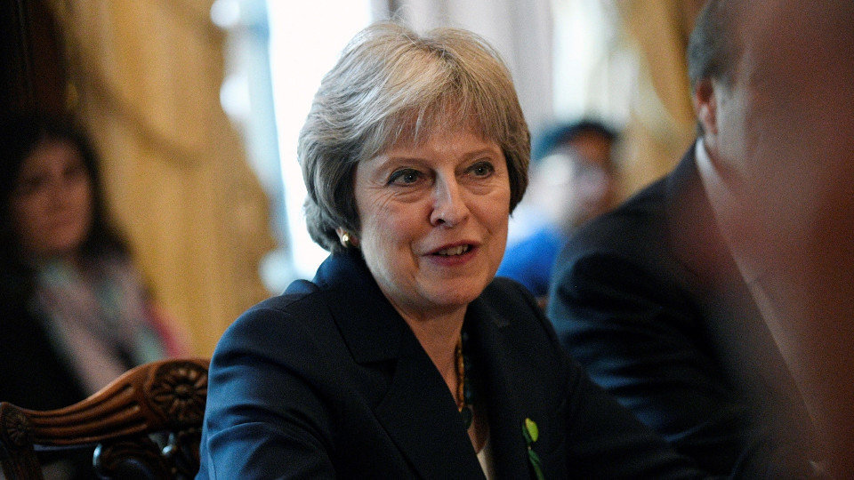 La primera ministra del Reino Unido, Theresa May. NEIL HALL (EFE)