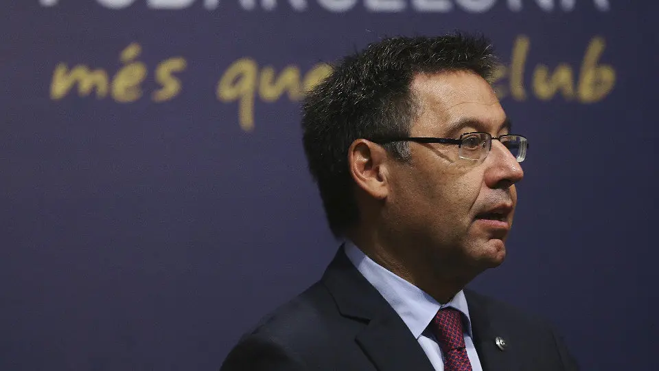El presidente del FC Barcelona, Josep Maria Bartomeu. ALEJANDRO GARCÍA (EFE)