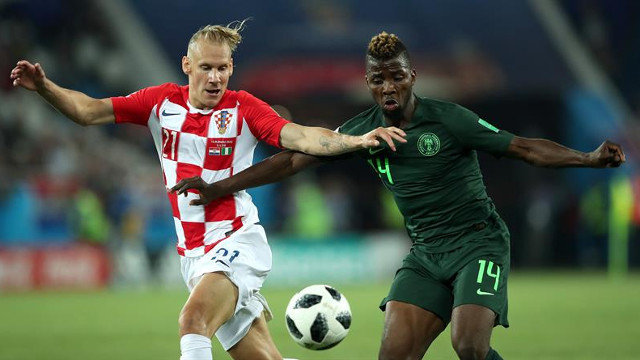 Un lance del Croacia-Nigeria. MARTIN DIVISEK (EFE)