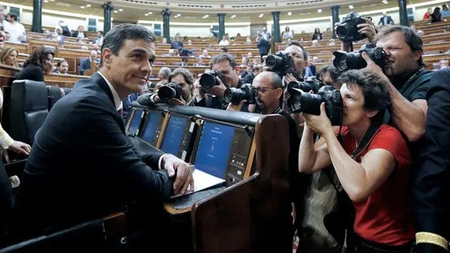 Pedro Sánchez. JAVIER LIZÓN (EFE)