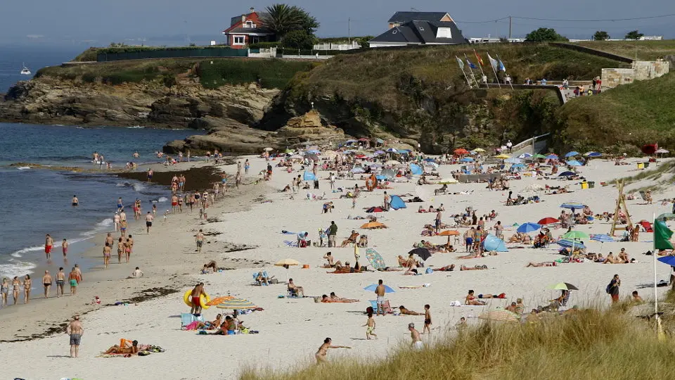 Playa de Llas, en Foz. JOSÉ Mª ÁLVEZ