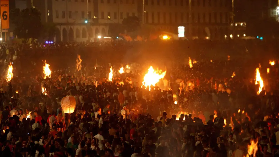 Hogueras en A Coruña. CABALAR