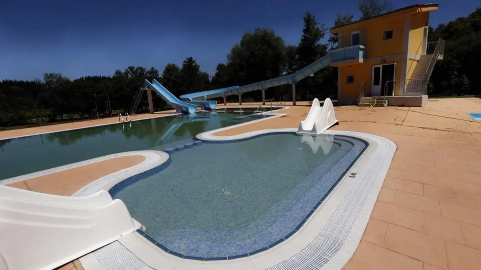 Foto de arquivo dunha piscina. ADP
