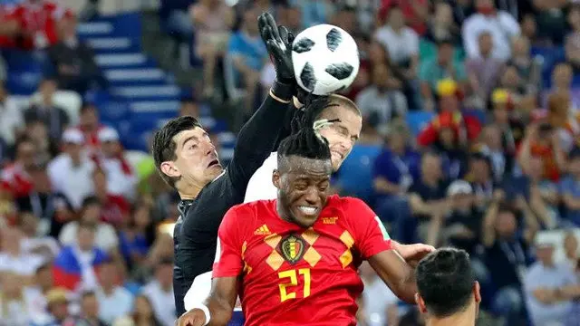 Un lance del Inglaterra-Bélgica. ARMANDO BABANI