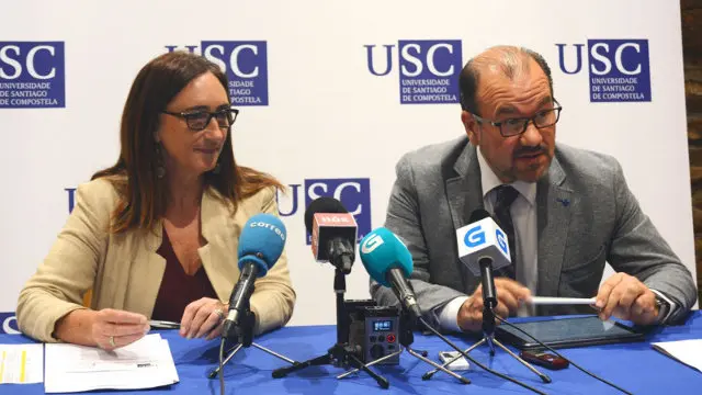 Victoria Otero y Antonio López. USC