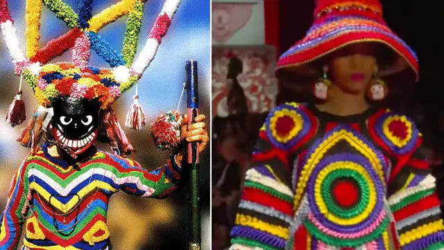 Un traje de Boteiro y uno de los diseños de Dolce & Gabbana. DP / Youtube: DC