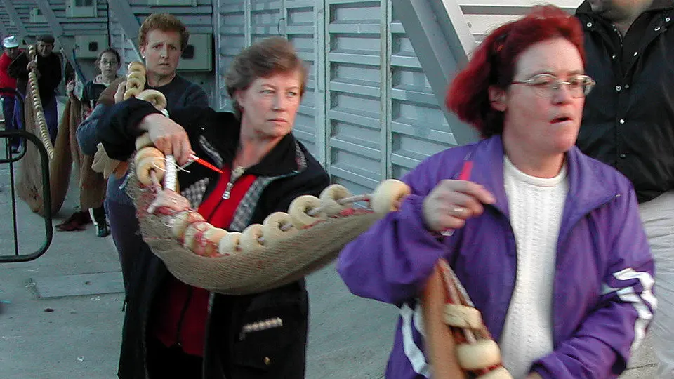 Redeiras en Combarro. RAFA FARIÑA