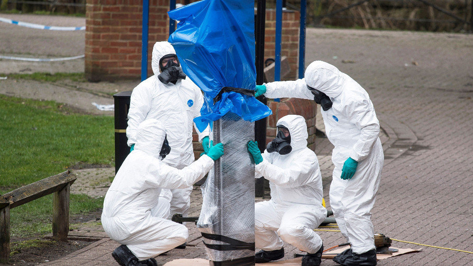 La policía británica identifica a los autores del envenenamiento de exespía ruso Skripal. EFE 