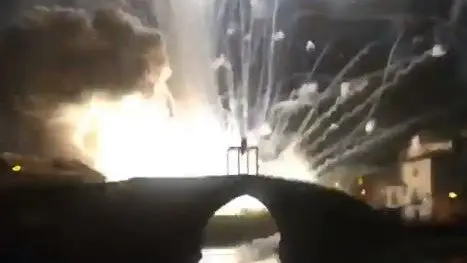 Explosi&oacute;n en Cangas de Narcea. TWITTER