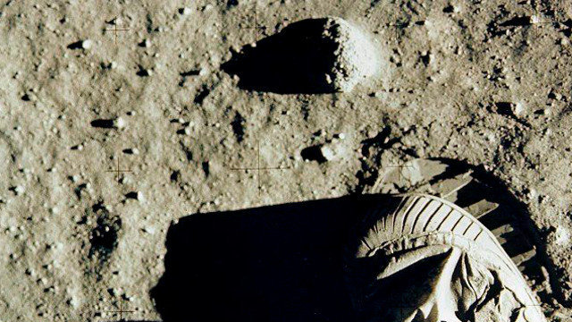 Pisada de Neil Armstrong en la luna, en 1969. EFE