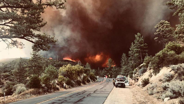 Solo el 5 % del incendio del norte de California ha sido controlado. NWCG / HANDOUT (EFE)