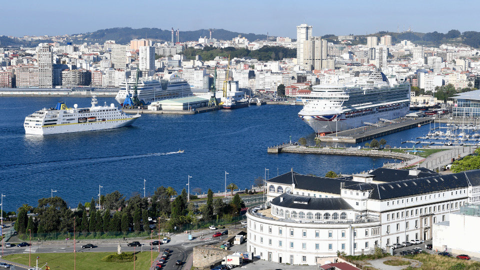 Puerto de A Coruña. AEP