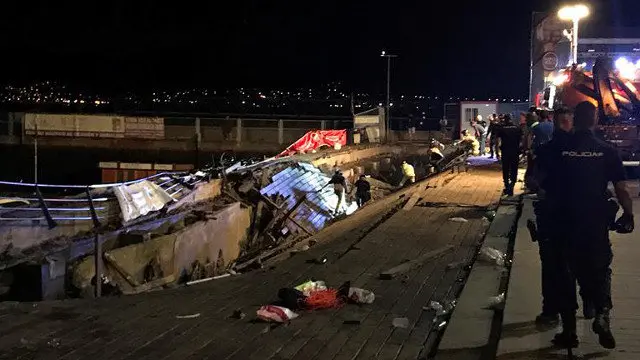 O Marisquiño, al borde de la tragedia. SALVADOR SAS