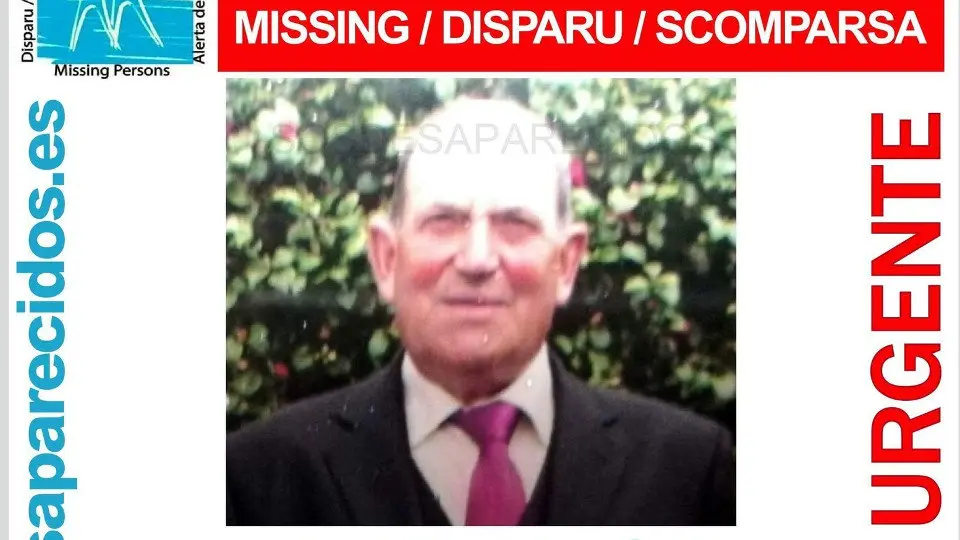 Cartel de búsqueda de Ramiro Vega. TWITTER