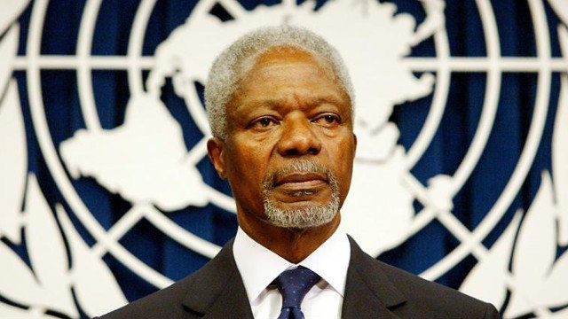Kofi Annan, en una imagen de archivo. JASON SZENES