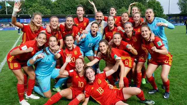 Las jugadoras de la selección española sub-20. RFEF