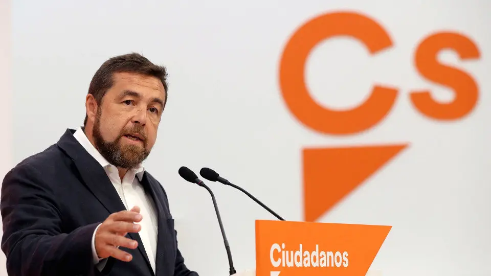 El secretario general de Ciudadanos en el Congreso, Miguel Gutiérrez. GUILLÉN (EFE)