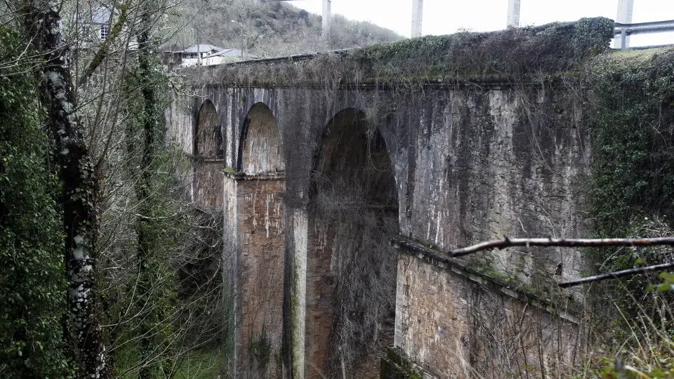 El puente de Cruzul. VICTORIA RODRÍGUEZ (AEP)