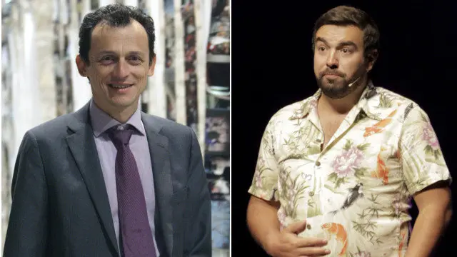 Pedro Duque y Rober Bodegas EFE EP