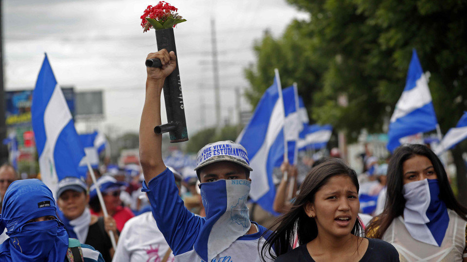 Imagen de las protestas en Nicaragua. EFE