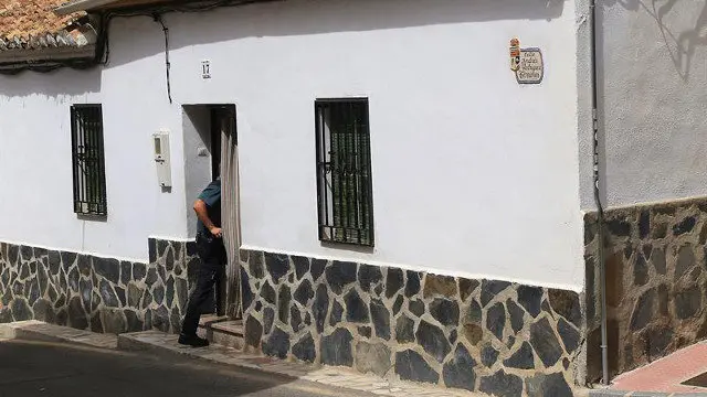 Casa donde encontraron el cadáver. EFE