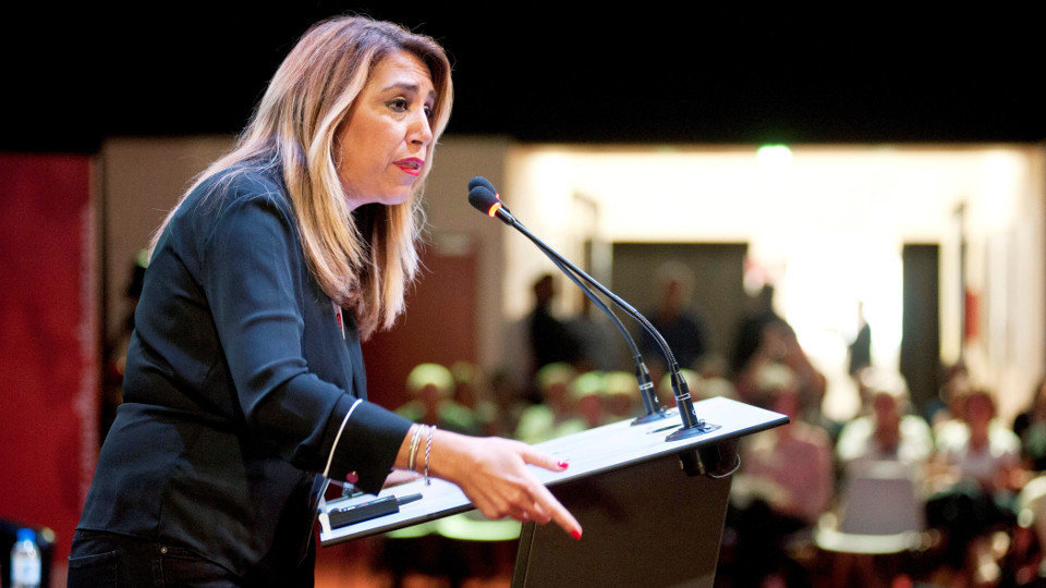 Susana Díaz, presidenta de la Junta de Andalucía. EFE