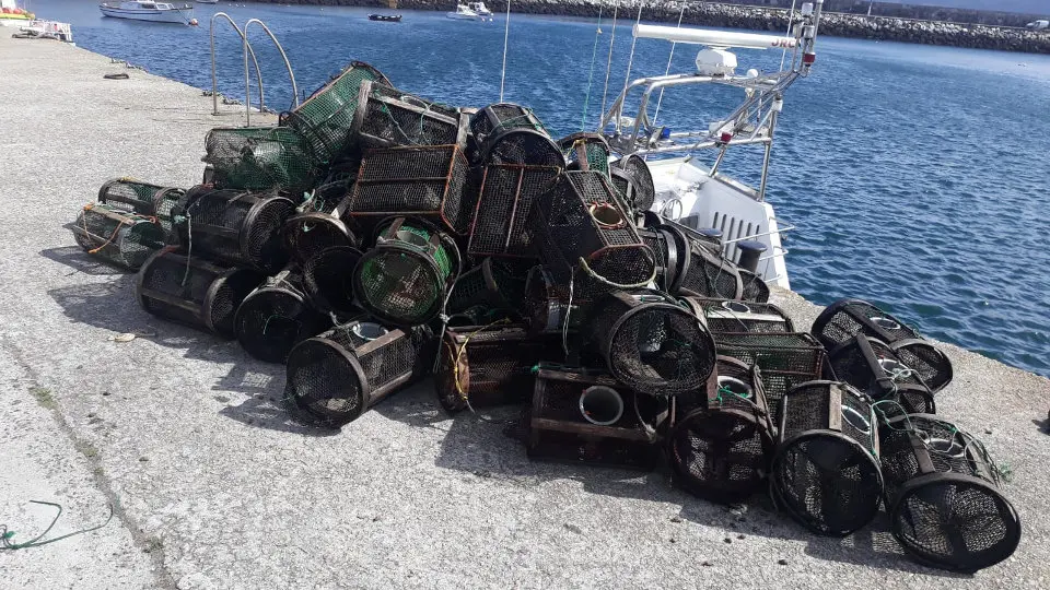 Nasas incautadas. XUNTA