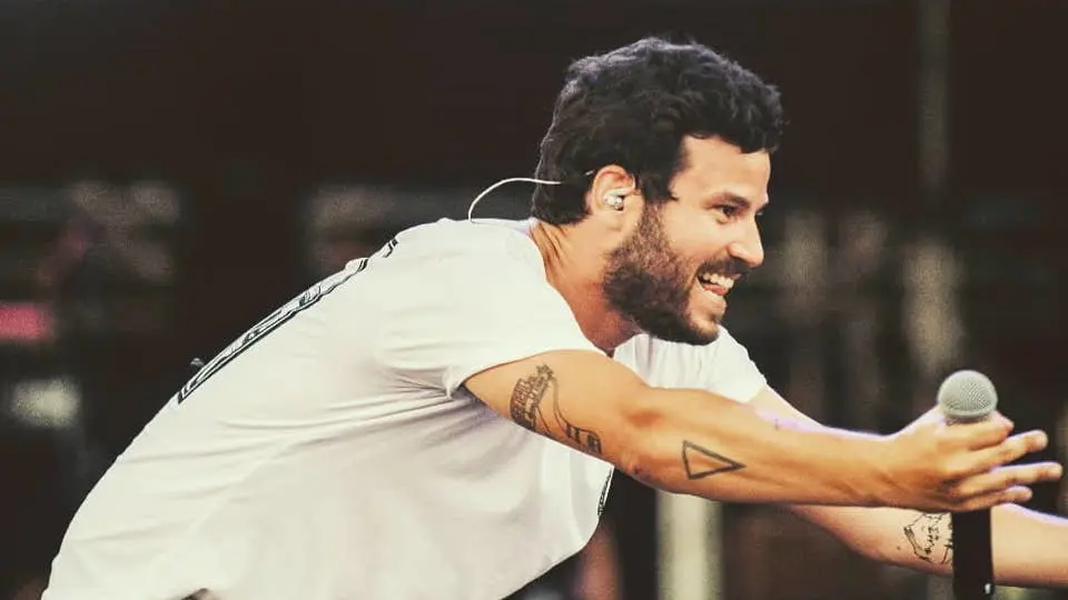 Willy Bárcenas, cantante de Taburete. INSTAGRAM