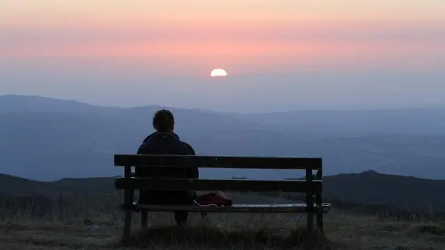 Vista desde lo alto de las estaci&oacute;n de esqu&iacute; de Manzaneda. LAVANDEIRA JR.