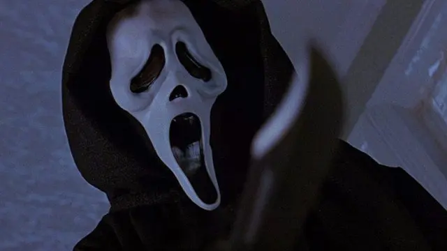 La careta de Scream. AEP