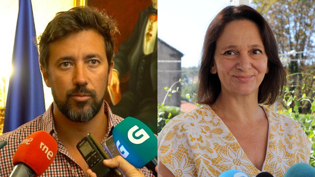 Antón Gómez-Reino e Carolina Bescansa. EP