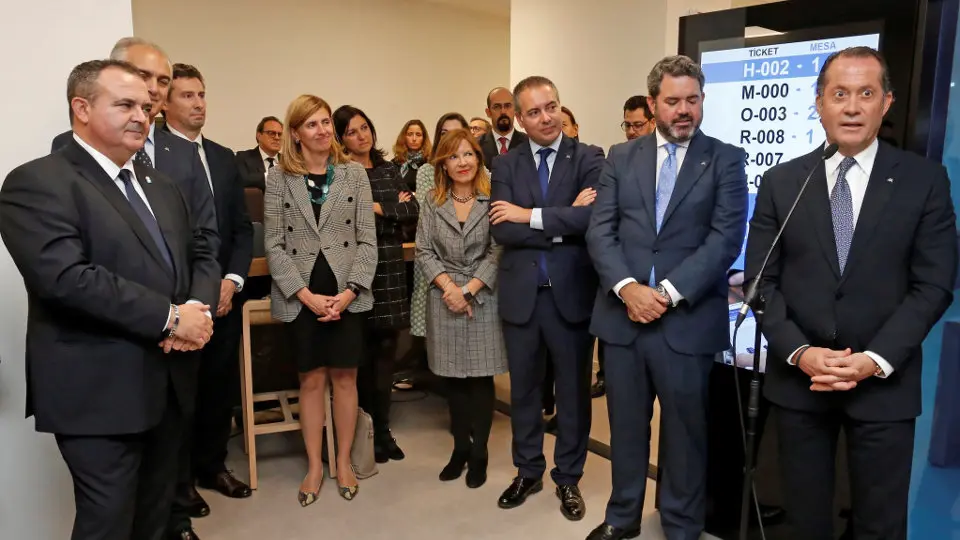 Presentación de la nueva sucursal en Oviedo.ALBERTO MORANTE (Efe)