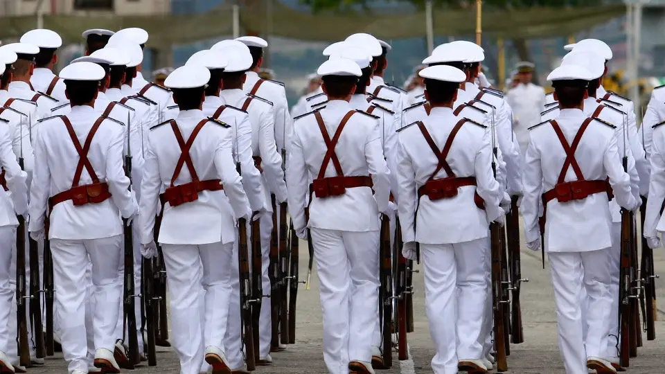 Soldados, ejército, militares, escuela naval. DP