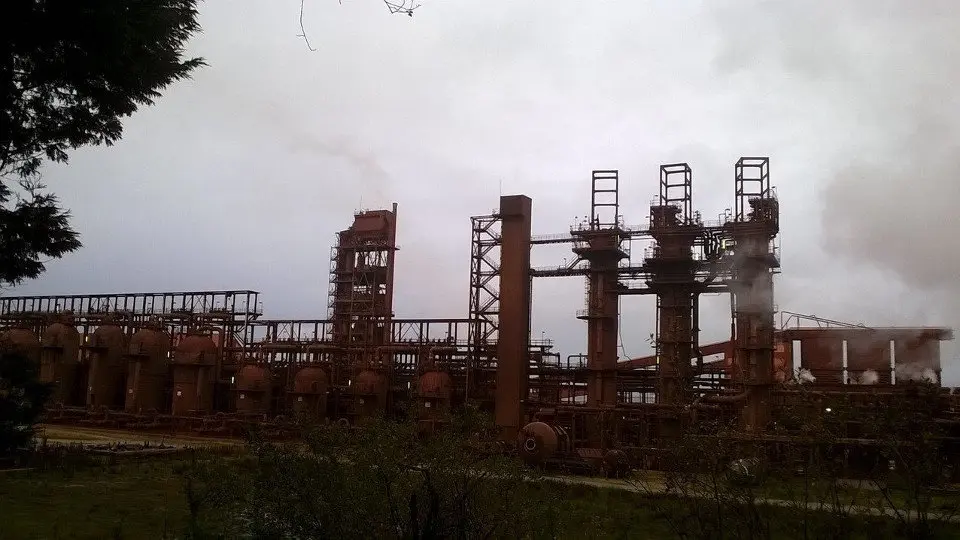 Planta de Alcoa en San Cibrao. X.L.