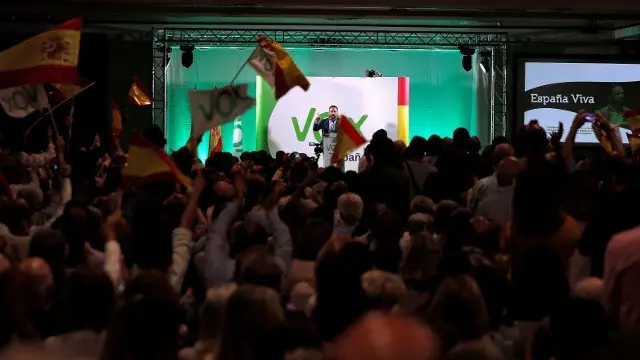 El presidente de Vox en Valencia. EFE