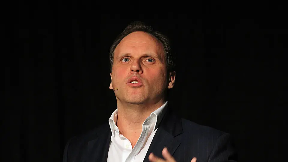 Daniel Lacalle, en un acto en Santiago. AEP