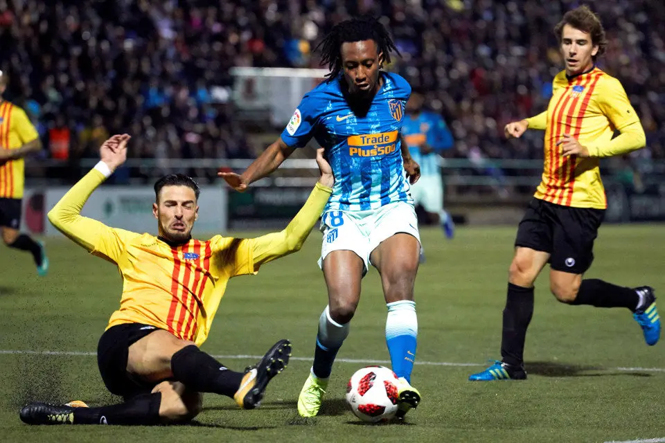 Gelson, en acción. EFE