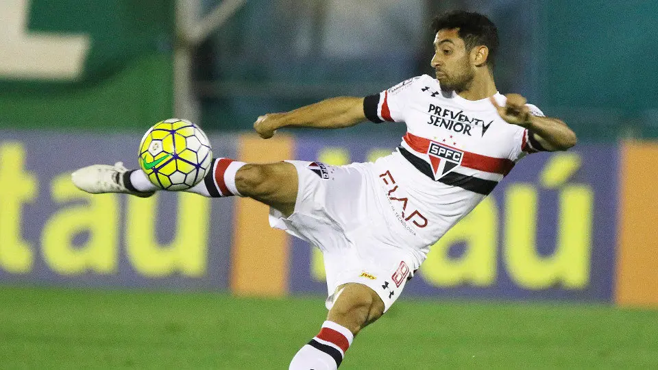 Daniel Correa Freitas durante un partido con el Sao Paulo en 2016. RUBENS CHIRI (EFE)
