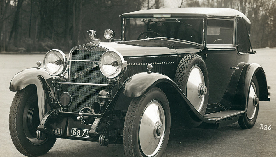 Modelo antiguo de Hispano Suiza. EP