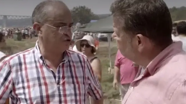 El alcalde de Catoira y Chicote