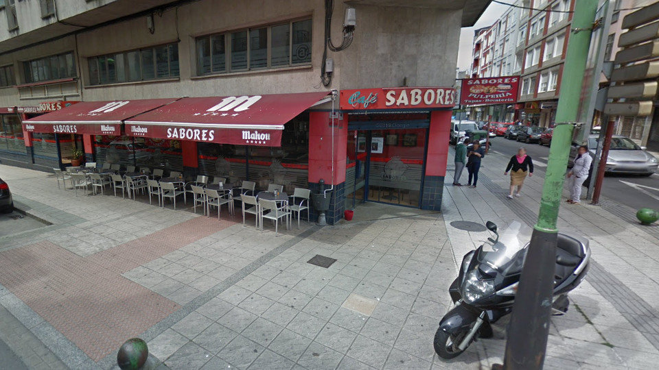 Exterior del bar Sabores, en Vilagarcía. GOOGLE MAPS
