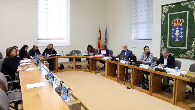 Comparecencia de Antonio Fernández-Campa na comisión de Sanidade. PEPE FERRÍN (AGN)