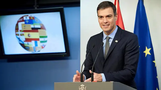 Pedro Sánchez, en Bruselas. HORST WAGNER