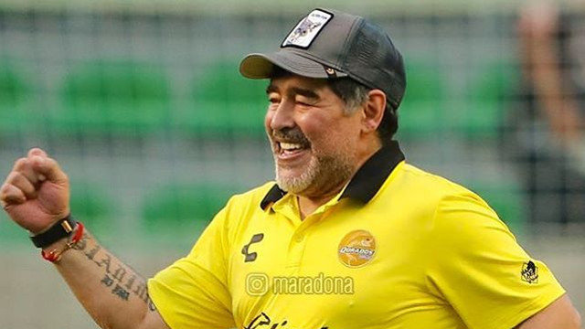 Diego Maradona. INSTAGRAM