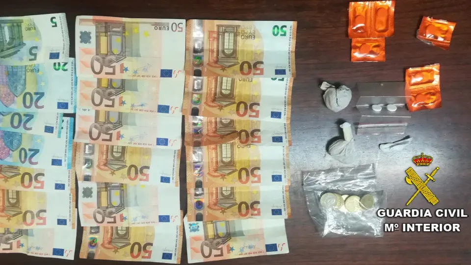 Material incautado. EP